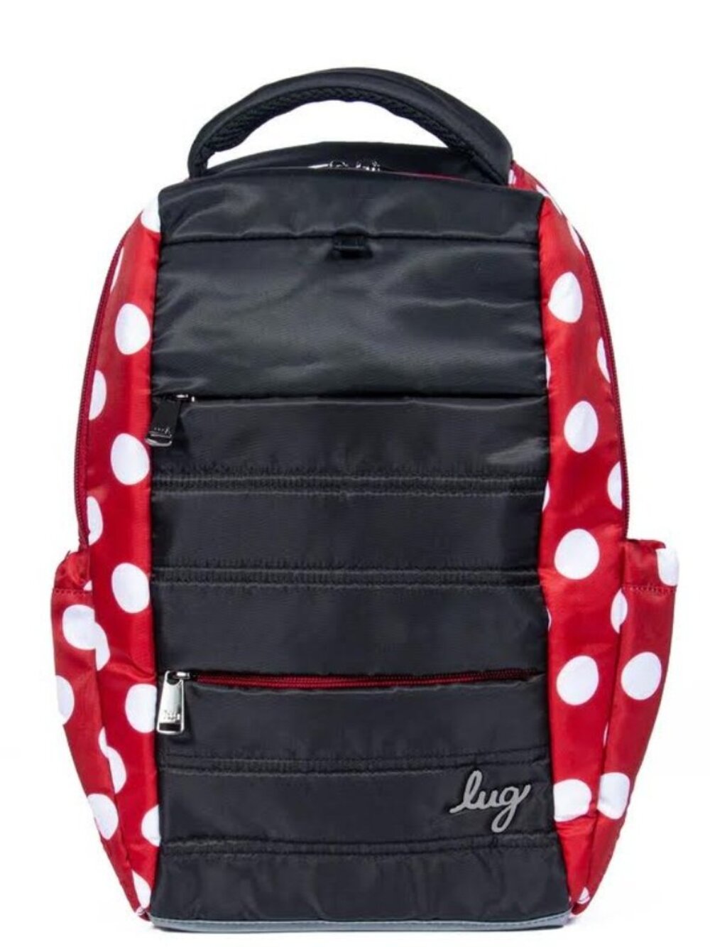 Lug Hopper Backpack Crimson Large Dot Disney Minnie Mouse Polka Dot